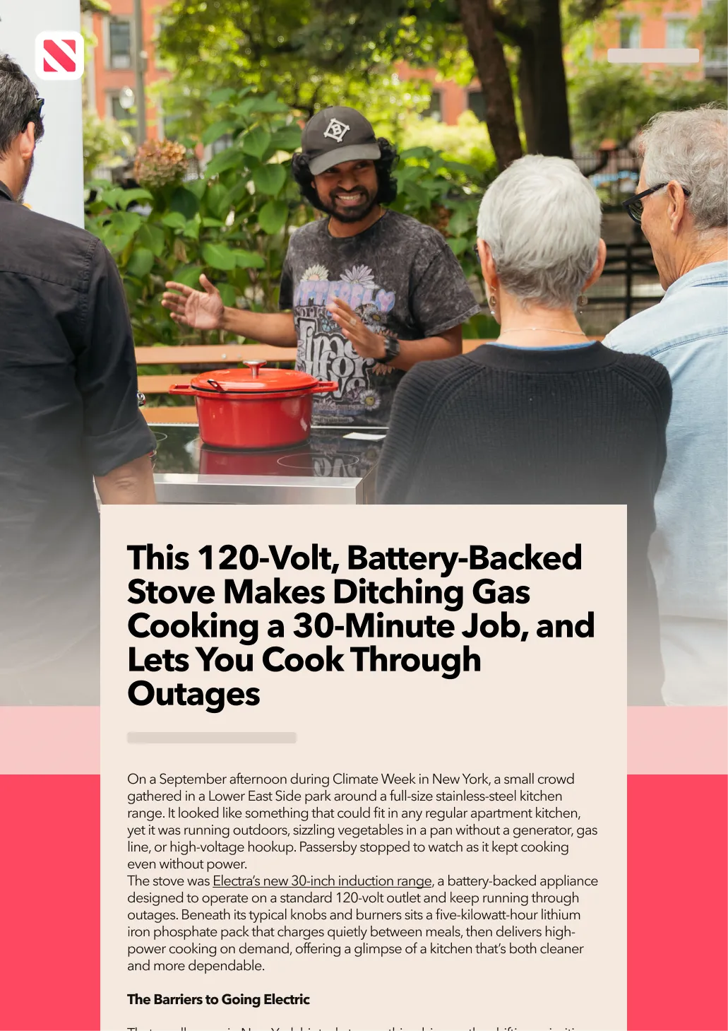Apple News article